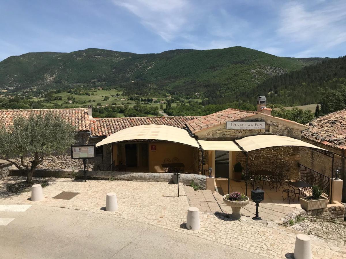 Hotel L'Oustau De La Font Reilhanette Bagian luar foto
